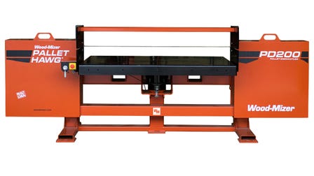 Pallet Hawg® PD200 Pallet Dismantler